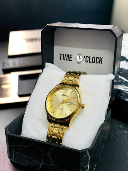 Men's All-Golden Premium Analogue Watch